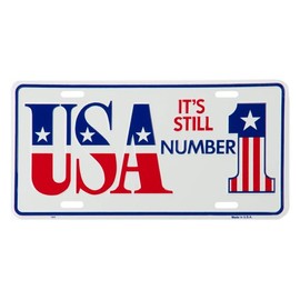 USA 3D License Plates - Number 1 OSFM
