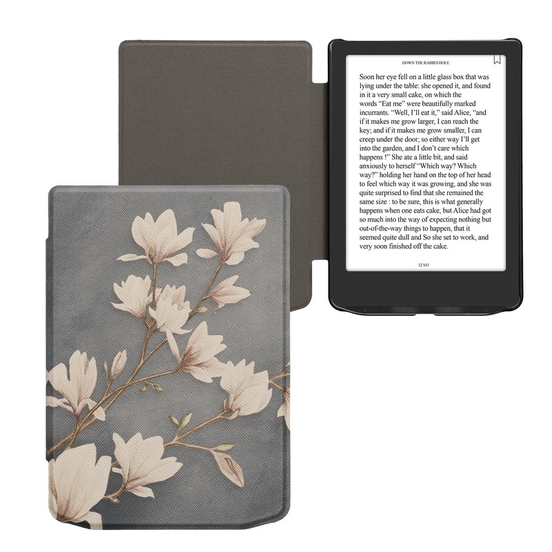 kwmobile Flip Case Compatible with Pocketbook Verse/Verse Pro/Verse Color/Vivlio Light/Light