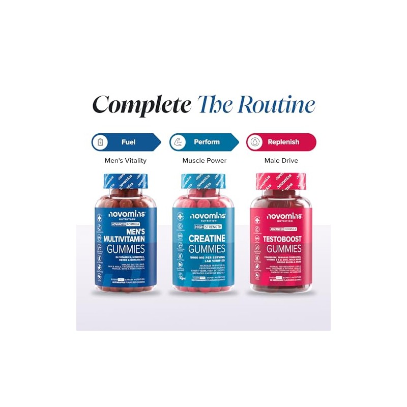 Multivitamin for Men | 60 Gummies | 24 Vitamins &