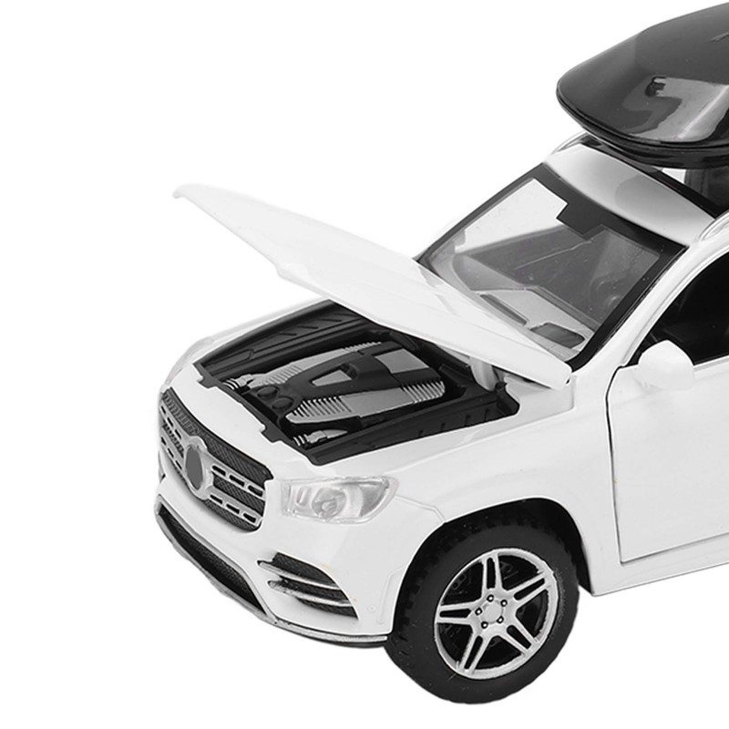 1/32 Alloy Diecast Model Cars Pull Back Electronic Toys Vehicle