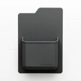 Tooletries James Charcoal Caddy Bathroom Organizer with Silicone Grip Technology 80 Char...