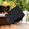 Waterproof BBQ Cover Barbeque Rolling Cart Grill Cover for Q1000
