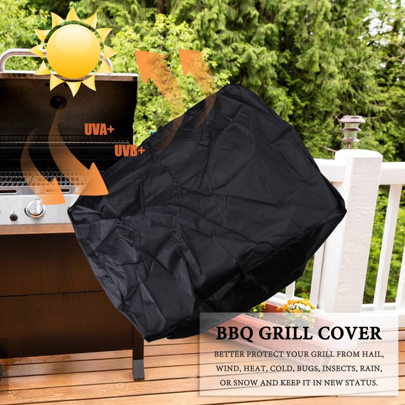 Waterproof BBQ Cover Barbeque Rolling Cart Grill Cover for Q1000