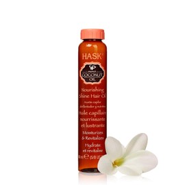 Hask Nourishing Monoi Coconut Shine Oil Vial, 0.625 Ounce