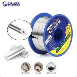 Mechanic SX-862 0.6mm 60g Double Rosin Core Solder Wire 183°c Low Melting Point