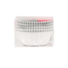Silver Foil Baking Cups – Non-Stick & Greaseproof Liners for Cupcakes, Muffins, and Desserts – Durable, Heat-Resistant, and Elegant Design – Perfect for Everyday-Use, Parties and Events (960)