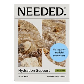 Needed. Apoyo de hidratación con electrolitos y oligoelementos electrolitos para el embarazo y la lactancia. 30 sobres de hidratación ligeramente...  