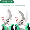 Pruning Shears Scissors Patch Ergonomic Grip Lightweight Hand Secateurs Cutting
