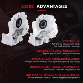 CCIYU 2PCS Rear Left+Rear Right Side Door Latch Lock Actuator Compatible for Honda CR-V 2007 08 09 10 2011,Door Lock Latch Actuator, Replace 72650-SWA-A01, 72650SWAA01