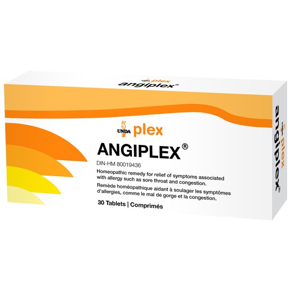 UNDA - Angiplex - Homeopathic Remedy to Support Relief of
