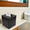 Hand Hammered Tissue Box Square Cover Holder & Dispenser -