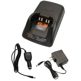 Rapid Desk Charger DC 12V/24V Car Compatible with Motorola APX6000, APX7000, APX8000 Radios (NO-IMPRES)