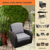 Goodgoods 24x24 inch Outdoor/Indoor Deep Seat Patio Cushions Set of
