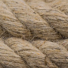 Aoneky Jute Rope - 1/1.5/2 Inch Twisted Hemp Rope for Crafts, Climbing, Anchor, Hammock, Nautical, Cat Scratching Post, Tug of War, Decorate (7/8 Inch x 48 Feet)