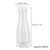 Juice Bottle, Acrylic Transparent Water Jug, Ice Cold Juice, Milk