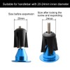 TOPCABIN Bike Grips Double Lock on Locking Bicycle Handlebar Grips