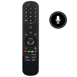 Voice Replace Magic Remote Control MR24GA Commander Compatible with LG Smart TV 65QNED90TUA 55UT8000AUA 65UT8000AUA 75QNED90TUA 86QNED90TUA 75UT7590PUA OLED83G4WUA OLED97G4WUA 65UT7000PUA OLED77C4PUA