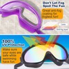 Braylin Swim Goggles, 2-Pack Swimming Goggles for Adult Men Women,