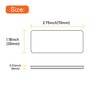 WELNENT E-Mark DOT 4A CCC 2pcs Rectangle Reflector Self Adhesive