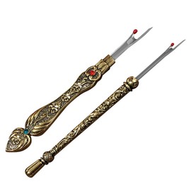 Vintage Seam Rippers, 2Pcs Retro Zinc Alloy Stitch Removers Sewing Stitch Thread Unpickers Retro Stitch Remover Tools for Sewing,Crafting, DIY