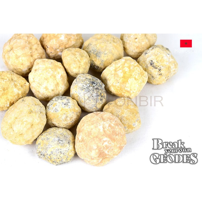 Moroccan Sumara Geode Unbroken Geode You Break Your Own Geode