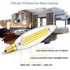 CRLight 8W Smooth Dimmable LED Candelabra Bulb, 3000K Soft White