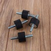 4pcs M8 30x20mm Anti-Vibration Rubber Mount Isolator Mount Air Compressor
