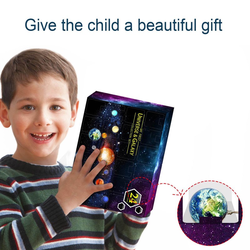 Universe Galaxy Advent Calendar 24 Days Christmas Advent Calendar Space