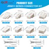 JRready ST6519 238Pcs Mini-Fit Jr Pin Connector Kit Wire Automotive