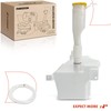 A-Premium Windshield Washer Reservoir with (Cap/Washer Pump/Hose/Filler Neck/Bracket) Compatible with