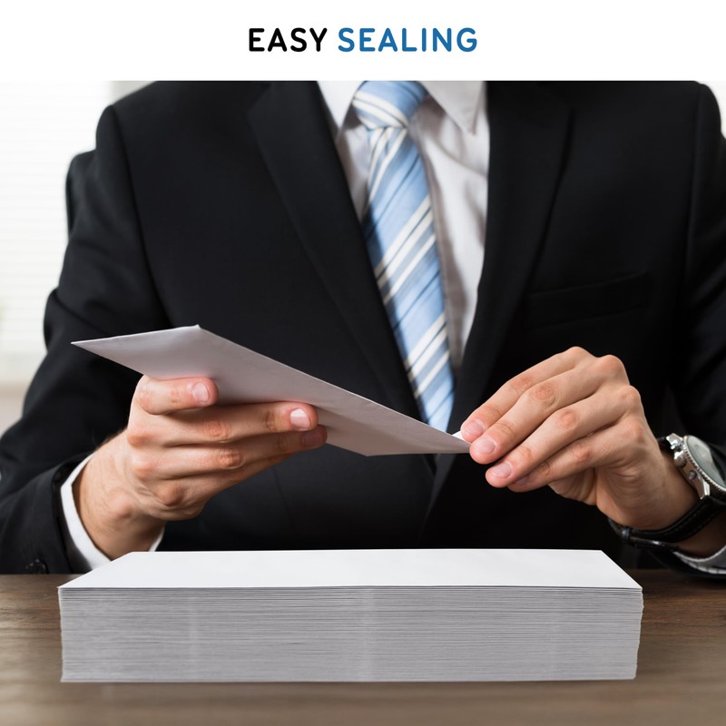 #10 Security Envelopes Letter Size Self Seal, 500 Count, Mailing