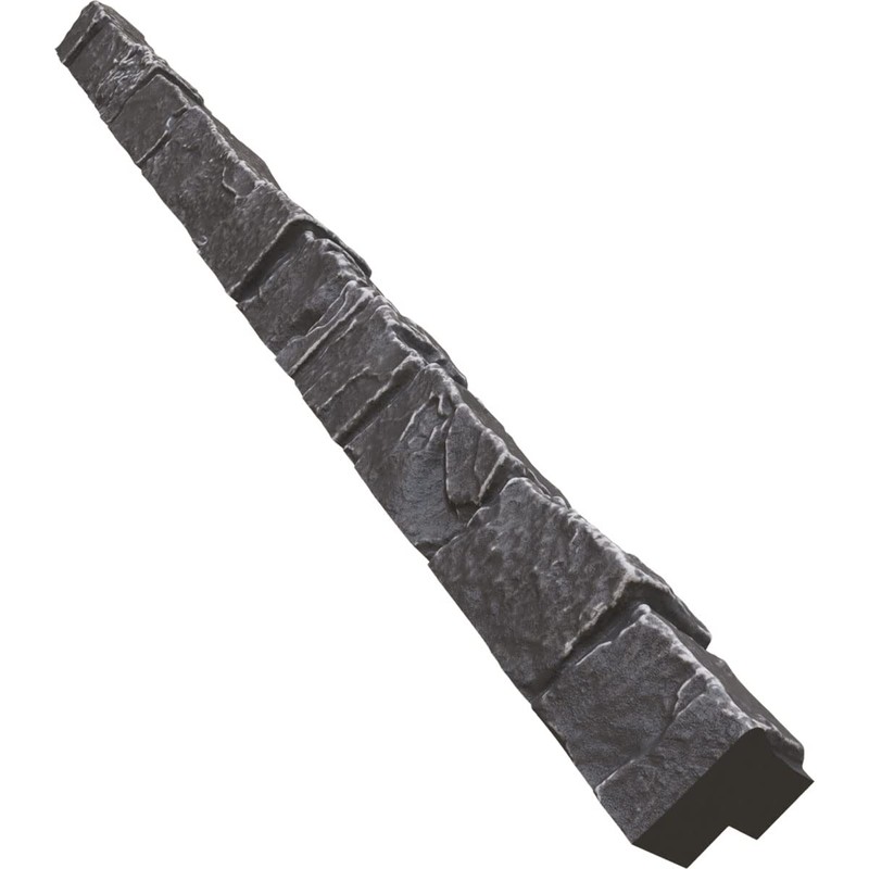 Universal Outside Corner for EverStone Faux Stone Siding Panels, 3"W