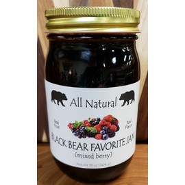 Amish Trading Post Black Bear Favorite Jam (Mixed Berry)