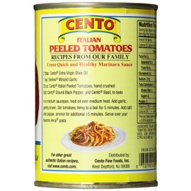 Cento Imported Italian Peeled Tomatoes, 14-Ounce Cans (Pack of 12)