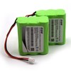 (2-Pack) 7.2V Ni-MH battery Compatible with 2GIG BATT1X, BATT2X, BATT1,