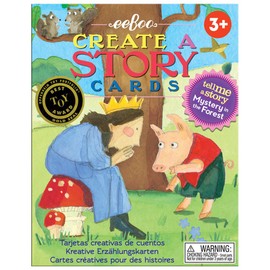 eeBoo: Mystery in The Forest Create a Story Pre-Literacy Cards, Encourage Interactive and Imaginative Play, Encourages Imagination, Creativity, and Story-Telling, for Ages 3 and up