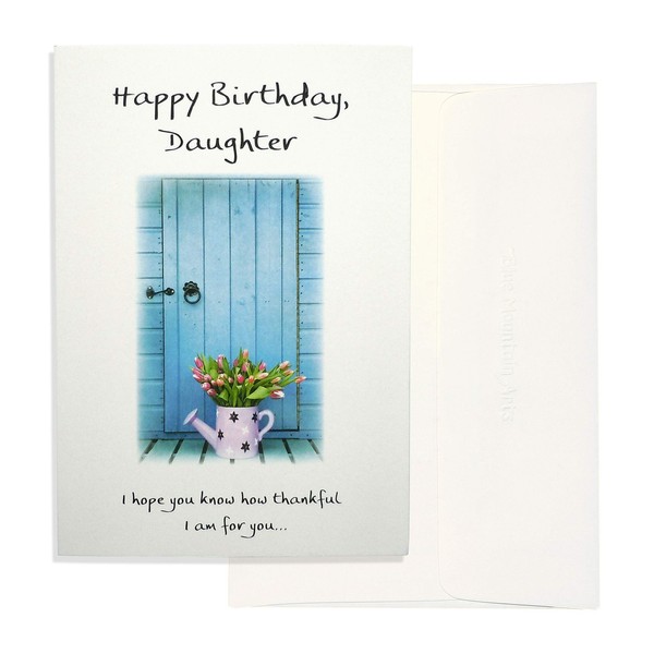 Blue Mountain Arts Greeting Card “Happy Birthday, Daughter” Is the Perfect Birthday Card for a Wonderful Daughter, by Douglas Pagels (PIX050)