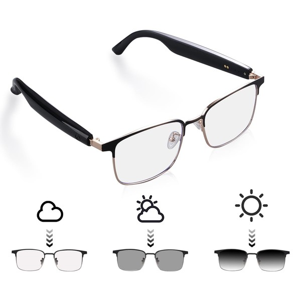 QJF JF-GS06 Smart Glasses are Unisex Polarized Sunglasses That are