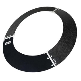 AFP Sombrero de ala completa con visera tintada de humo de poliuretano plástico para protección contra el sol y el calor | Extensor de ala estándar | Accesorio reutilizable para protección contra el