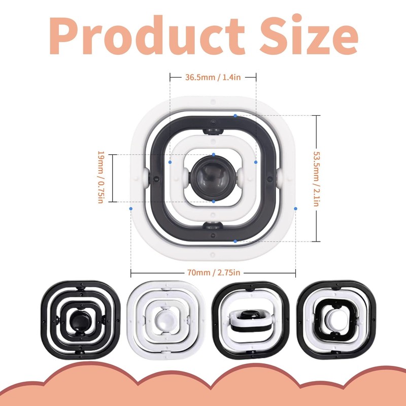Yeefunjoy Fidget Toy 3D - Infinite Fidget Toys Gift for