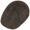 Stetson Texas Mens Leather Driver Cap - Gatsby-Style Flat Cap