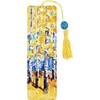 White Aspens Beaded Bookmark