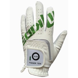 Kids Golf Gloves Boys Girls Left Right Hand Breathable Value 2 Pack Gift Set for Junior Youth Toddler White Black Green (Green&Black, Small, Left)