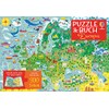 Puzzle & Buch: Europa: Puzzle mit 300 Teilen plus Atlas