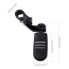 TCMT 1-1/4" 32mm Black Short Angled Adjustable Highway Foot Peg