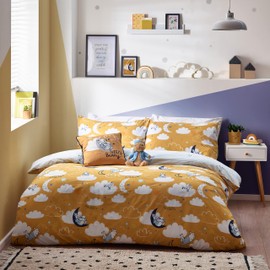 Peter Rabbit™ Sleepy Head Duvet Cover Set - Single - Ochre