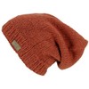 GURU-SHOP, Beanie Cap, Nepal Knitted Cap, Red, Size:One Size, Wool