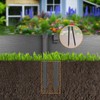 Citrine Garden Landscape Edging Kit, Include 4 Inch High 120