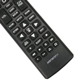 New AKB73975711 Replacement Remote Control fit for LG LED LCD TV 65UX340H 65LY540S 65LY340C 65LB5200 60LY340C 60LF6000 60LB6000 60LB5900 60LB5200 55UX340H 55LY540S 55LY340H 55LY340C 55LF6000 55LF5500