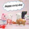 6 Pieces Mini Llama Plush Stuffed Animal Toys Alpaca Animal